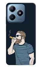 Smoking Realme C63 Hard Case Back Cover by Casekaro