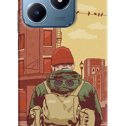 Adventurous Realme C63 Hard Case Back Cover by Casekaro