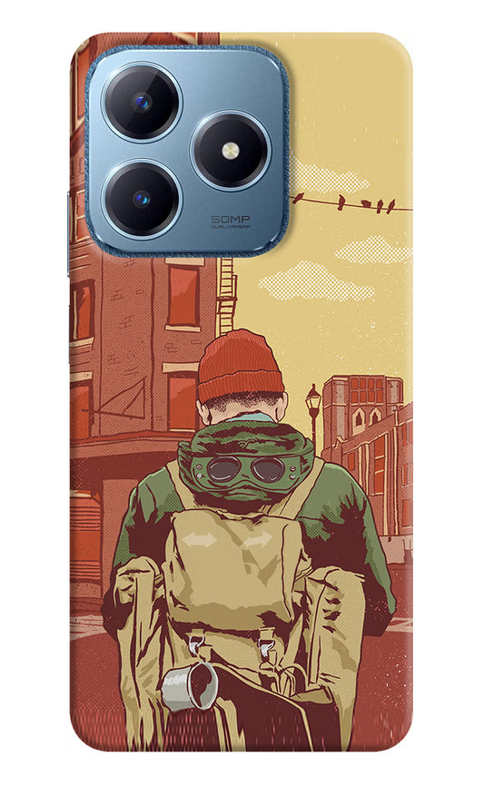 Adventurous Realme C63 Hard Case Back Cover by Casekaro