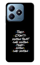 FRIENDS Dialogue Realme C63 Hard Case Back Cover by Casekaro