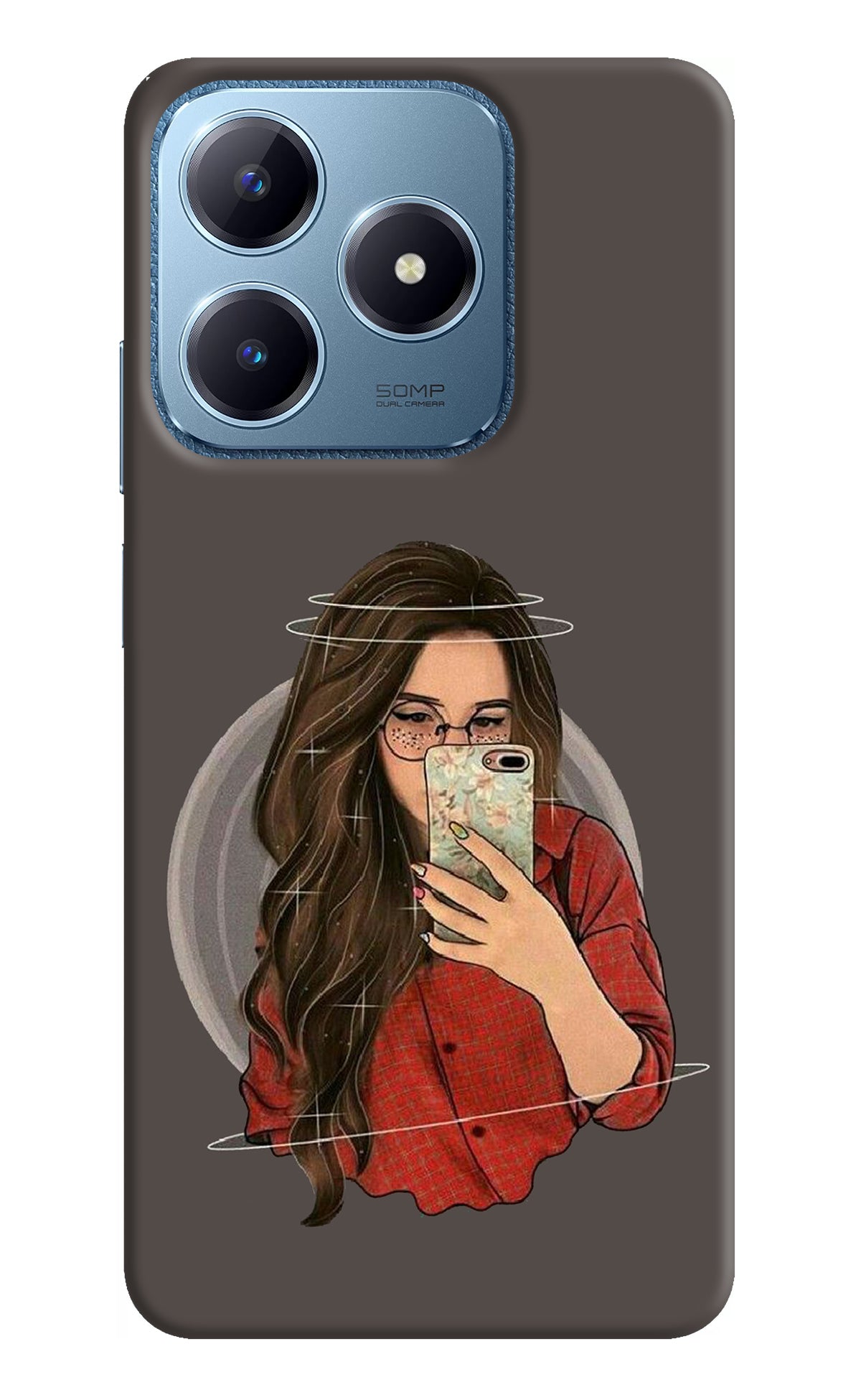 Selfie Queen Realme C63 Back Cover