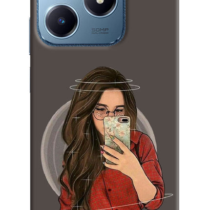Selfie Queen Realme C63 Hard Case Back Cover by Casekaro
