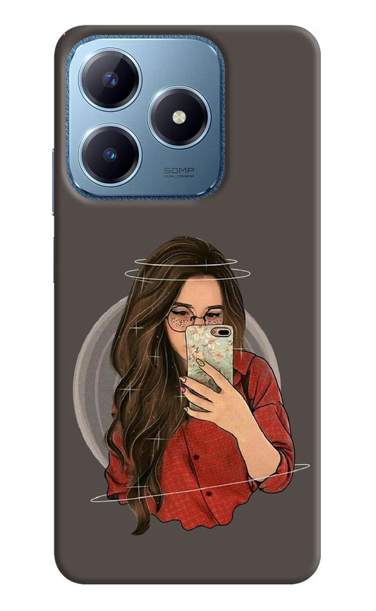 Selfie Queen Realme C63 Hard Case Back Cover by Casekaro