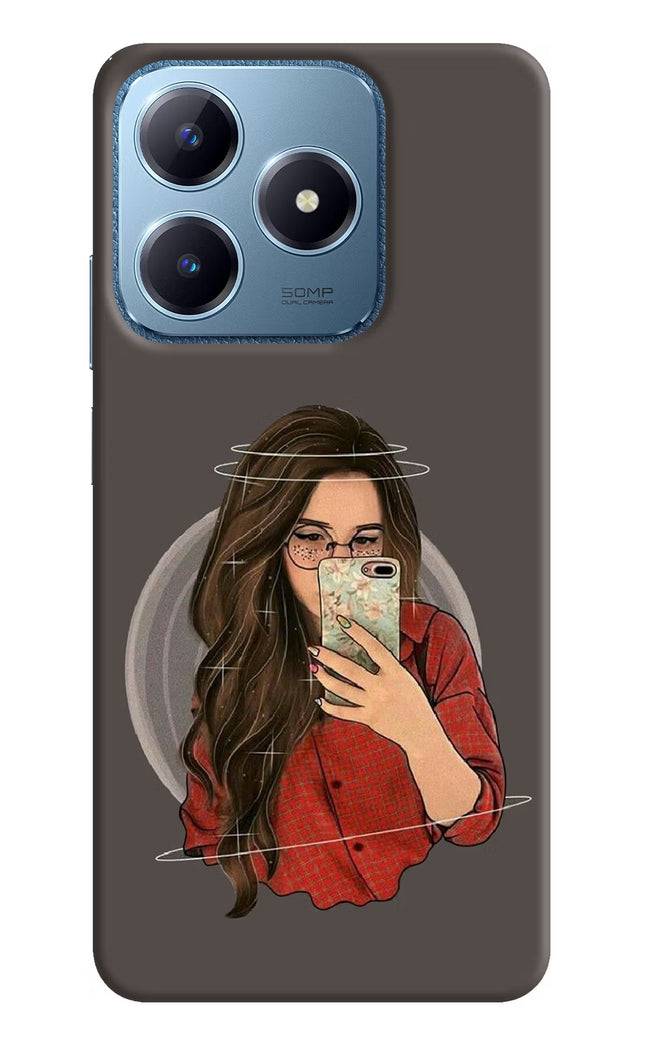 Selfie Queen Realme C63 Hard Case Back Cover by Casekaro