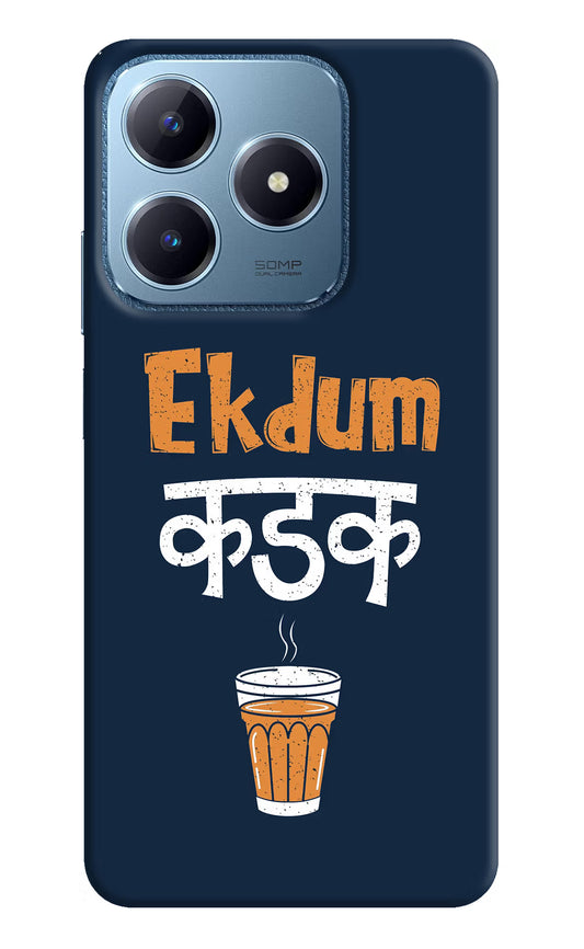 Ekdum Kadak Chai Realme C63 Hard Case Back Cover by Casekaro