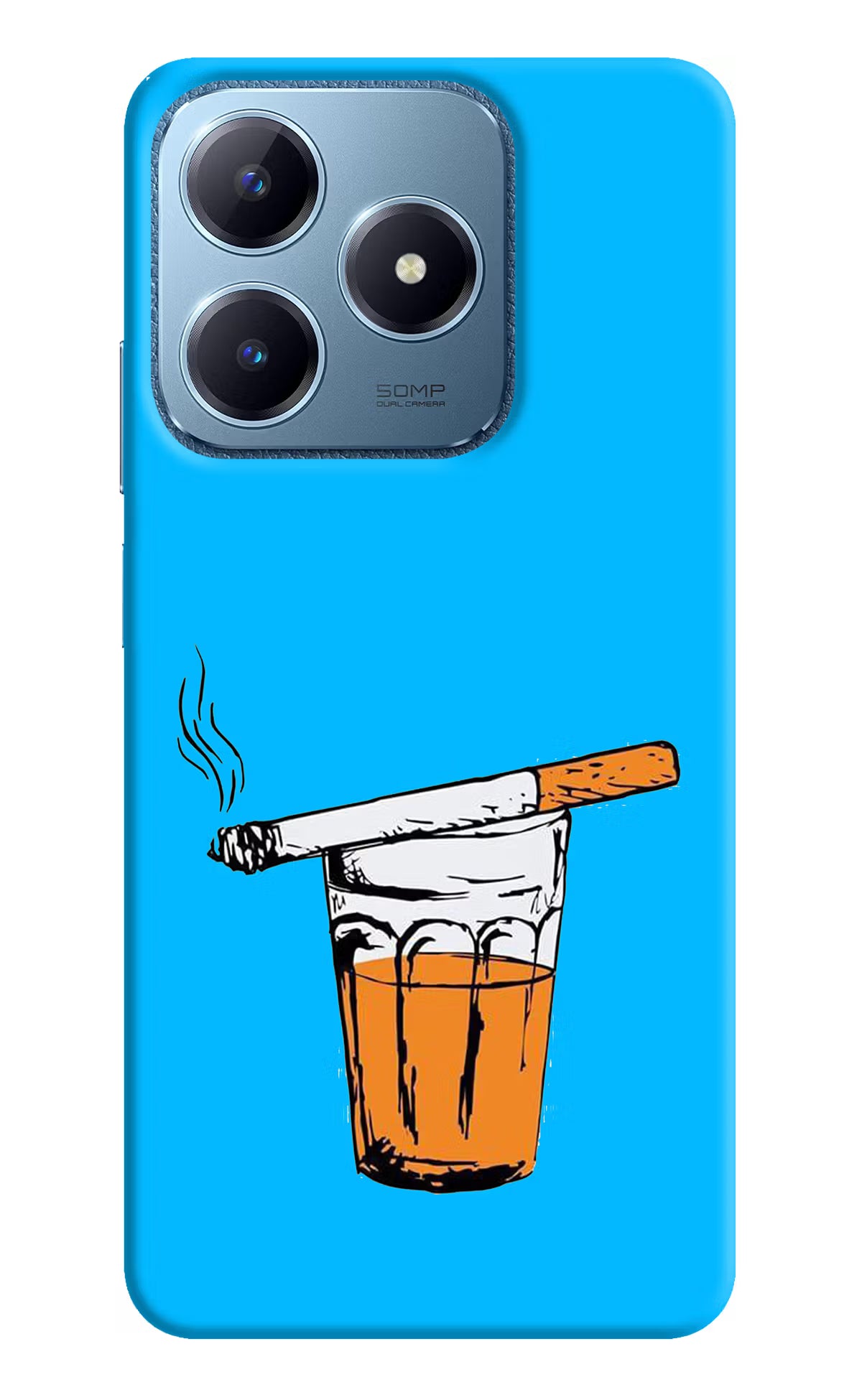 Chai Sutta Realme C63 Hard Case Back Cover by Casekaro