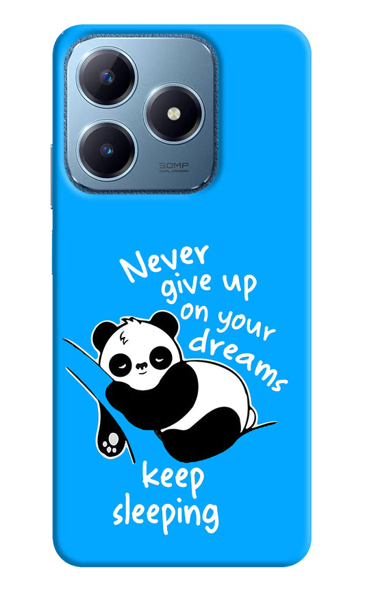 Keep Sleeping Realme C63 Hard Case Back Cover by Casekaro