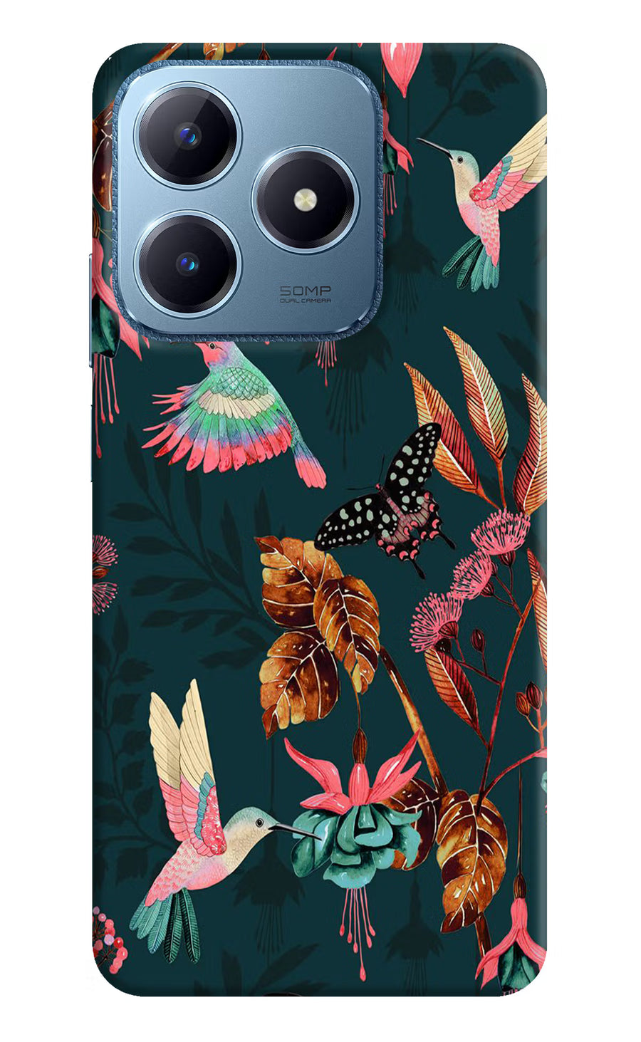 Birds Realme C63 Back Cover, Hard case