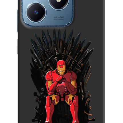 Ironman Throne Realme C63 Hard Case Back Cover by Casekaro
