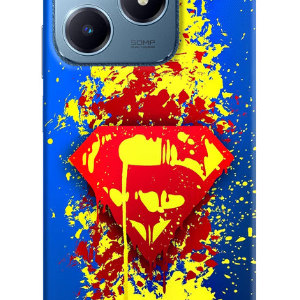 Superman logo Realme C63 Hard Case Back Cover by Casekaro