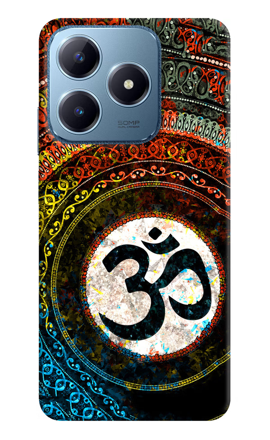Om Cultural Realme C63 Back Cover, Hard case