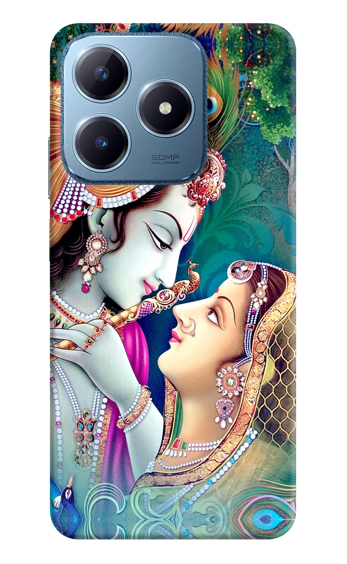 Lord Radha Krishna Realme C63 Hard Case Back Cover by Casekaro