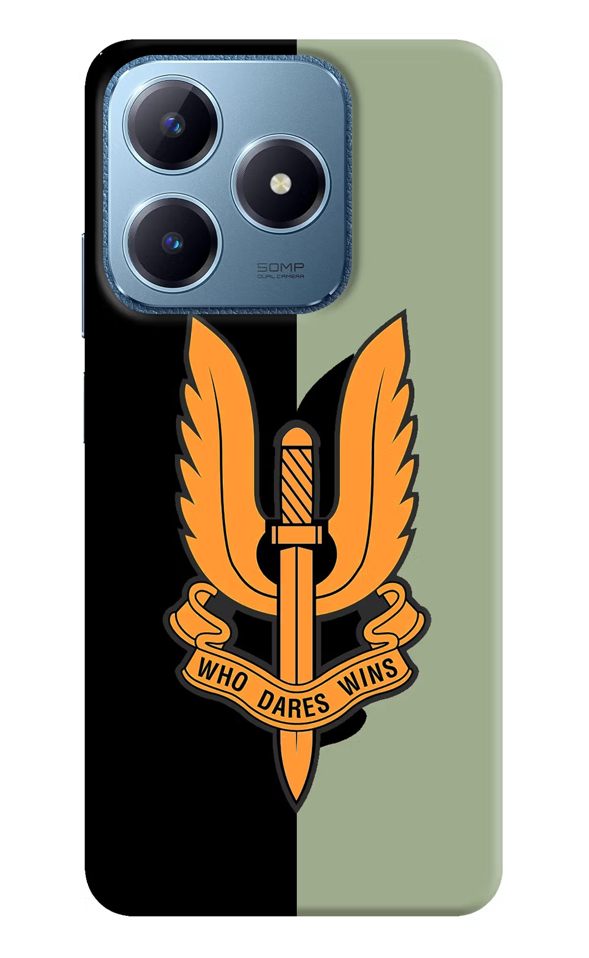 Balidan Logo Realme C63 Hard Case Back Cover by Casekaro