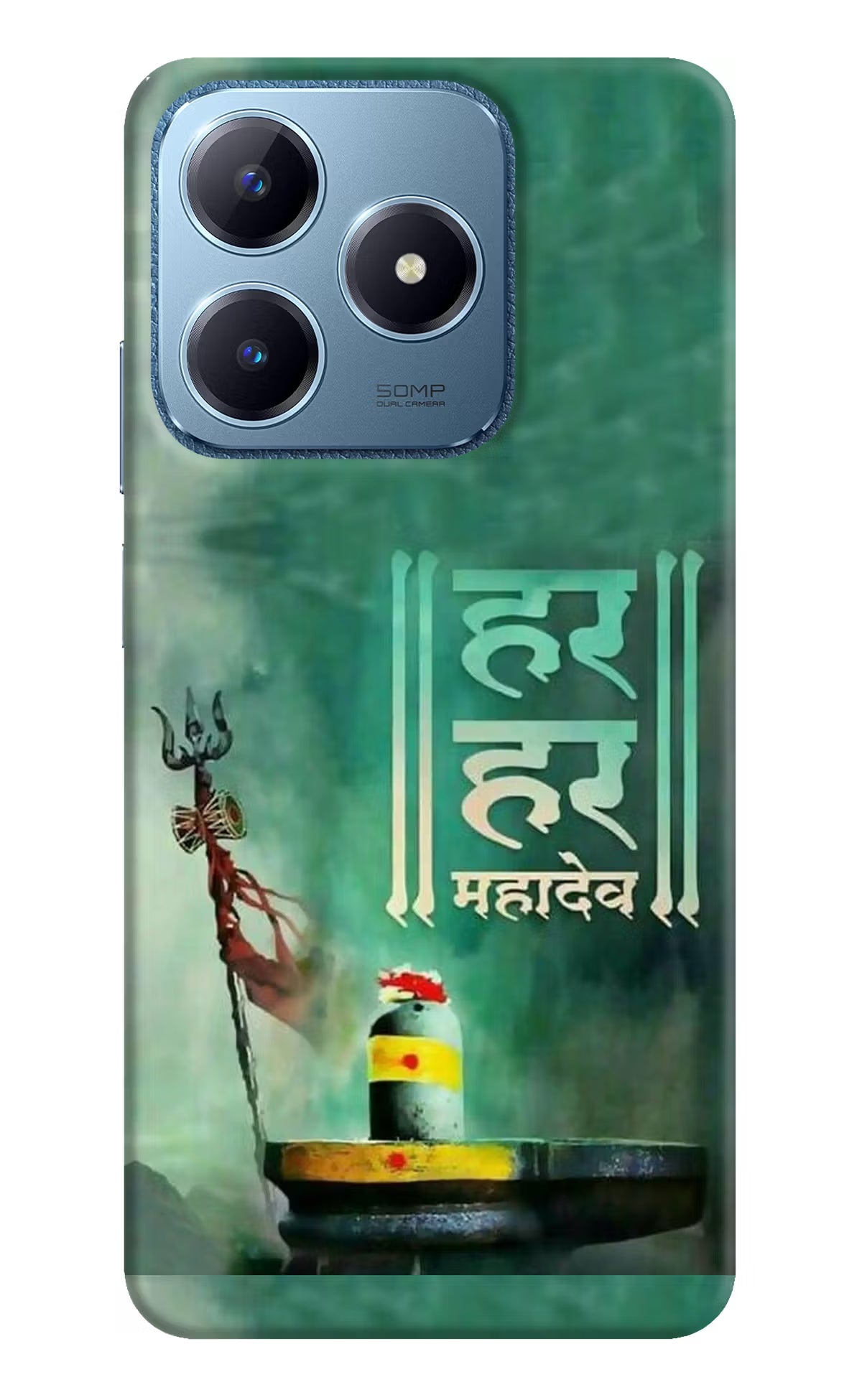 Har Har Mahadev Shivling Realme C63 Hard Case Back Cover by Casekaro