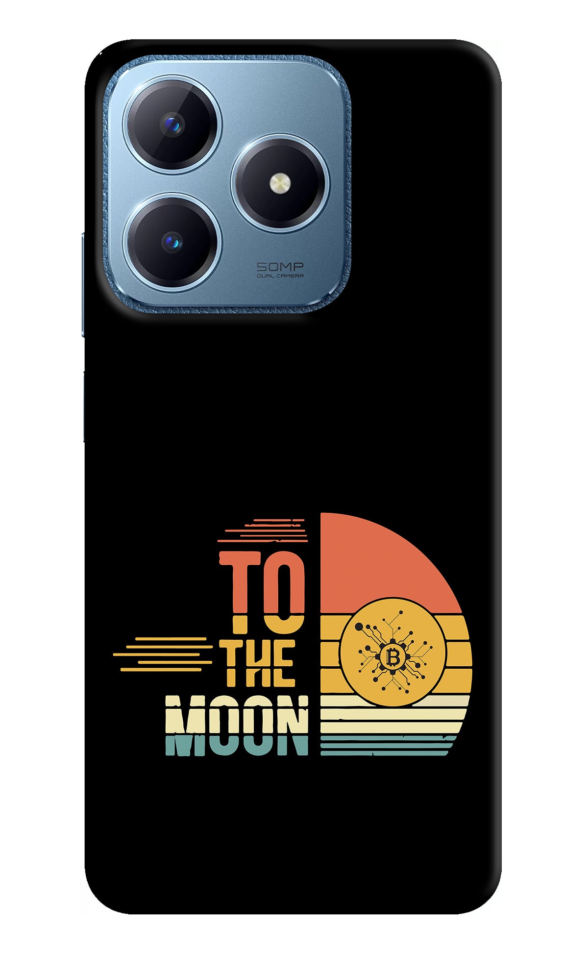 To the Moon Realme C63 Back Cover