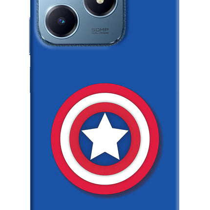 Shield Realme C63 Hard Case Back Cover by Casekaro