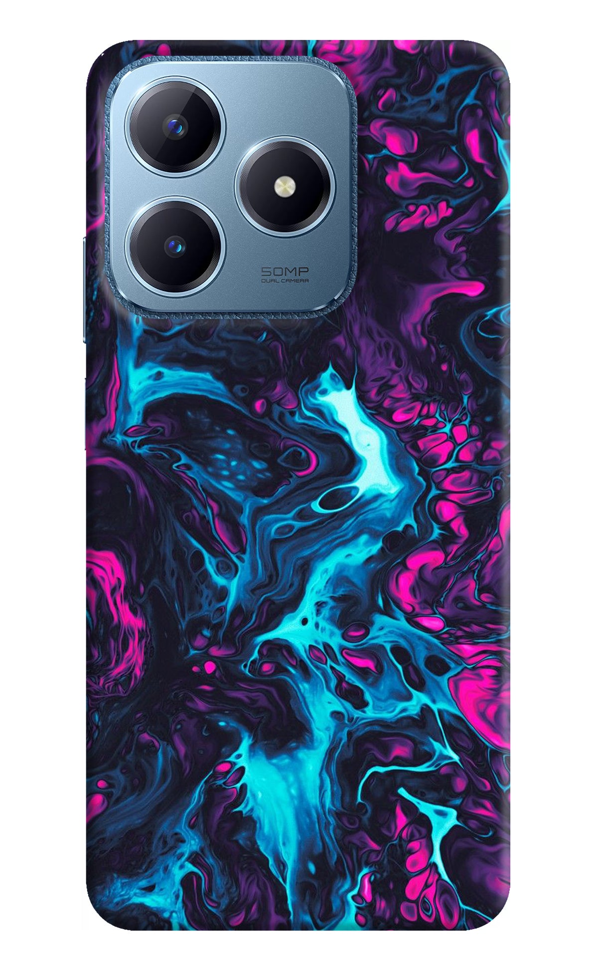 Abstract Realme C63 Back Cover