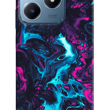Abstract Realme C63 Hard Case Back Cover by Casekaro