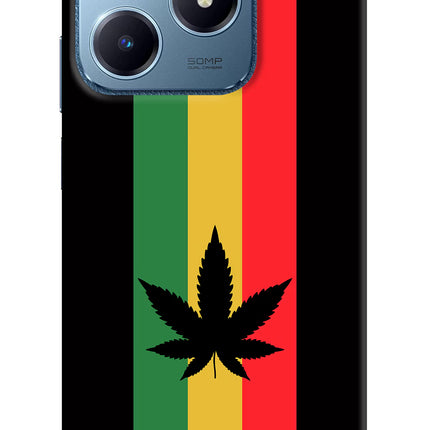 Weed Flag Realme C63 Hard Case Back Cover by Casekaro