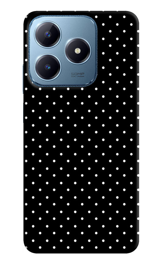 White Dots Realme C63 Back Cover