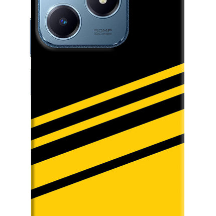 Yellow Shades Realme C63 Hard Case Back Cover by Casekaro