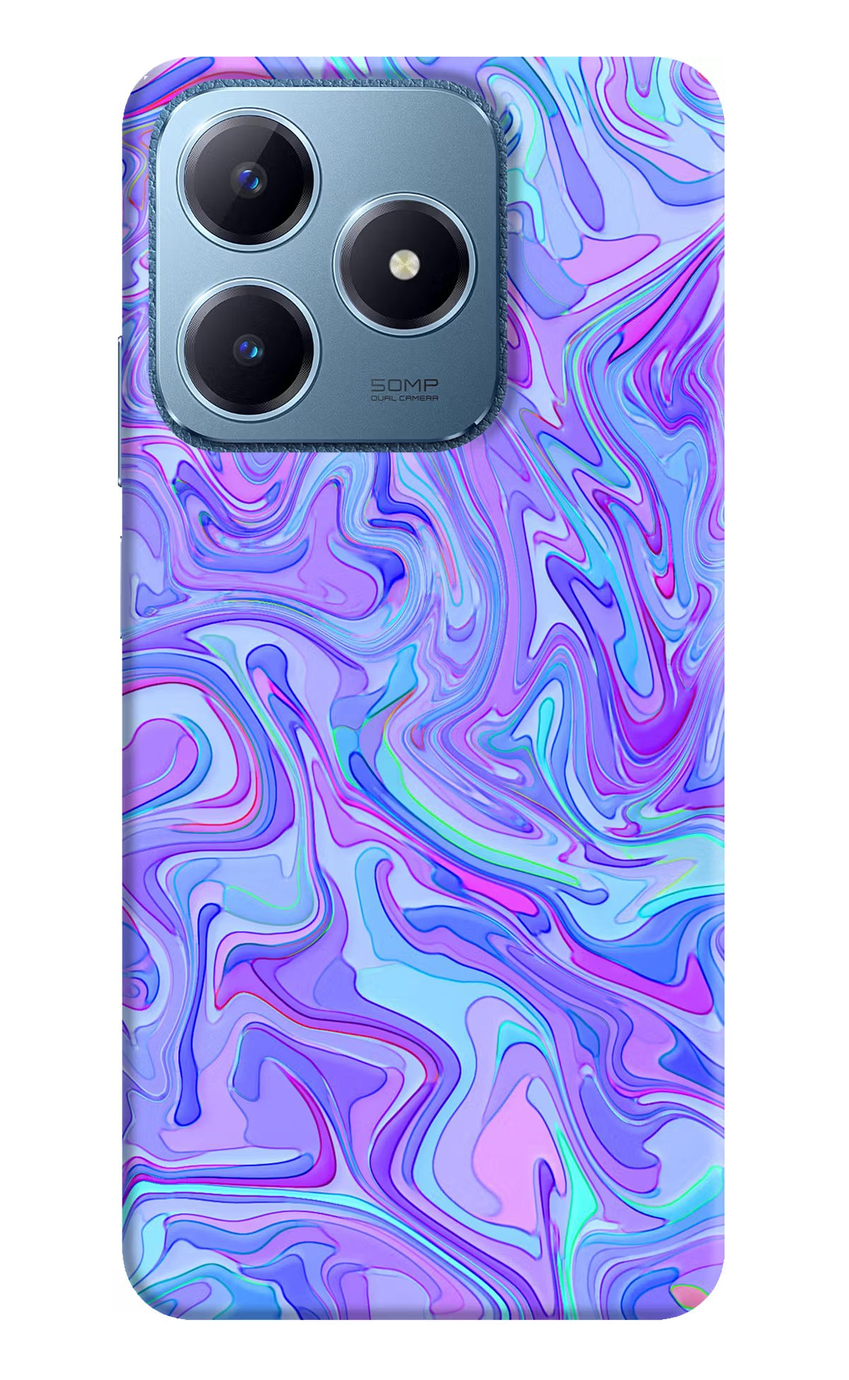 Glitter Realme C63 Hard Case Back Cover by Casekaro