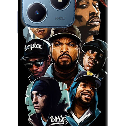 Rappers Realme C63 Hard Case Back Cover by Casekaro