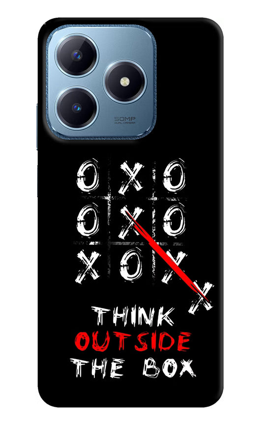 Think out of the BOX Realme C63 Hard Case Back Cover by Casekaro