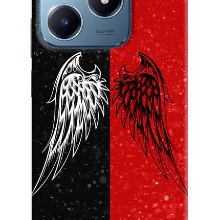 Wings Realme C63 Hard Case Back Cover by Casekaro