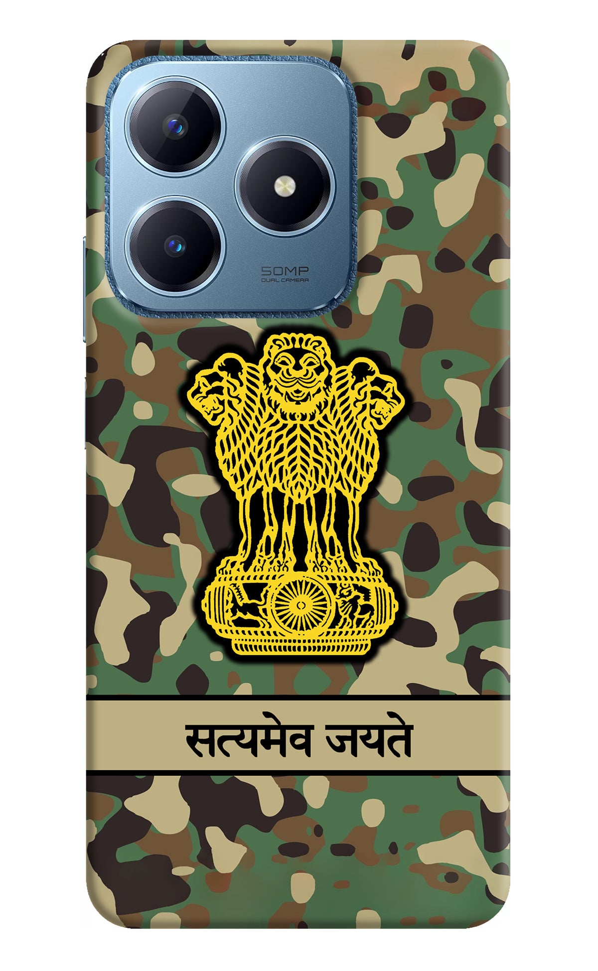 Satyamev Jayate Army Realme C63 Back Cover