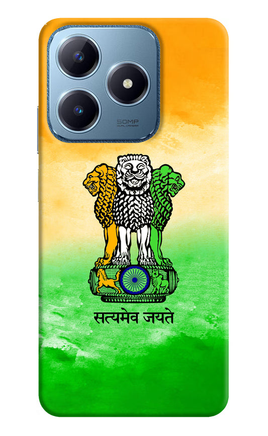 Satyamev Jayate Flag Realme C63 Hard Case Back Cover by Casekaro