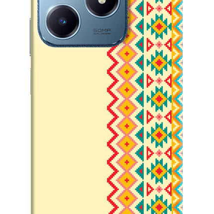 Ethnic Seamless Realme C63 Hard Case Back Cover by Casekaro