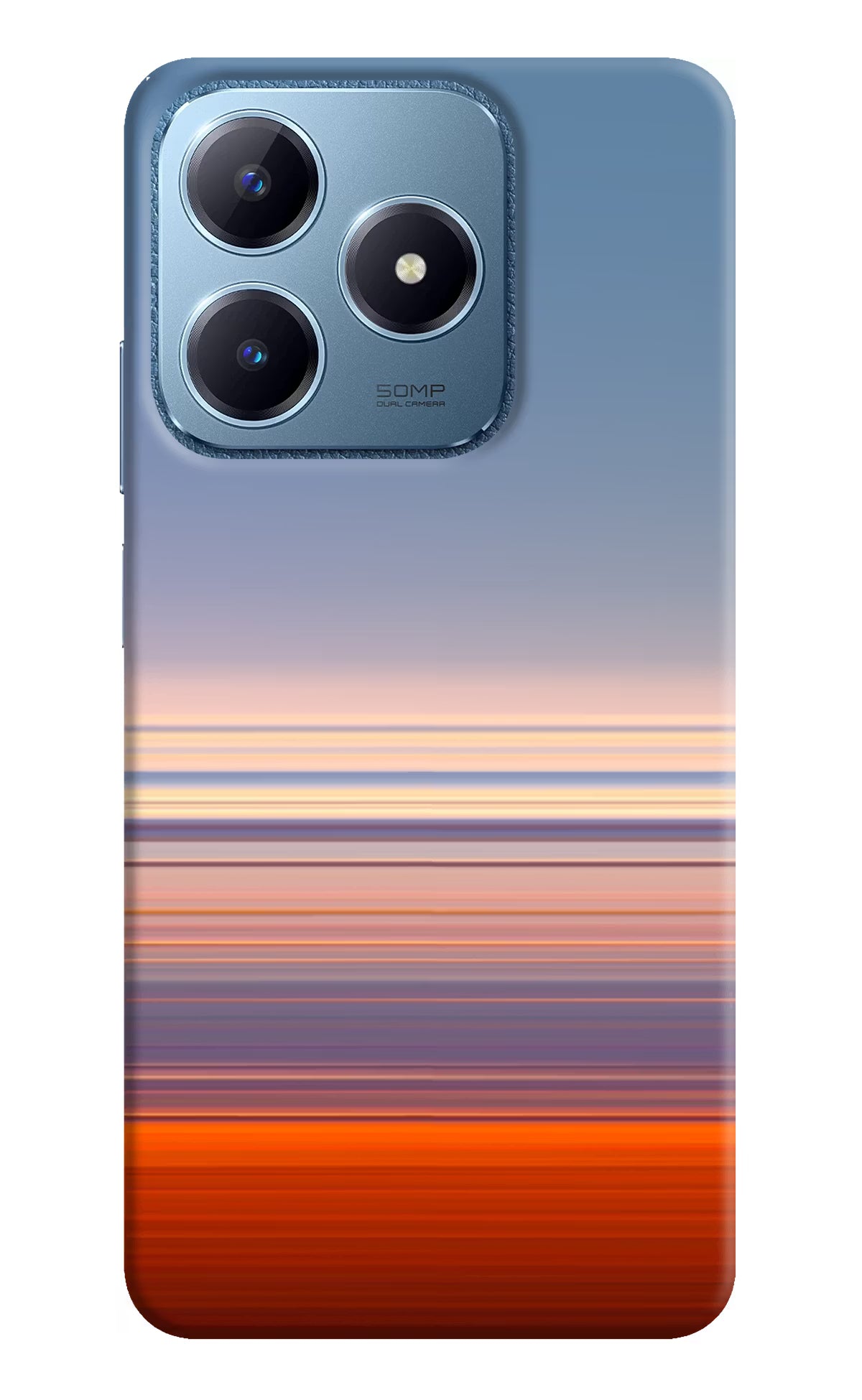 Morning Colors Realme C63 Hard Case Back Cover by Casekaro