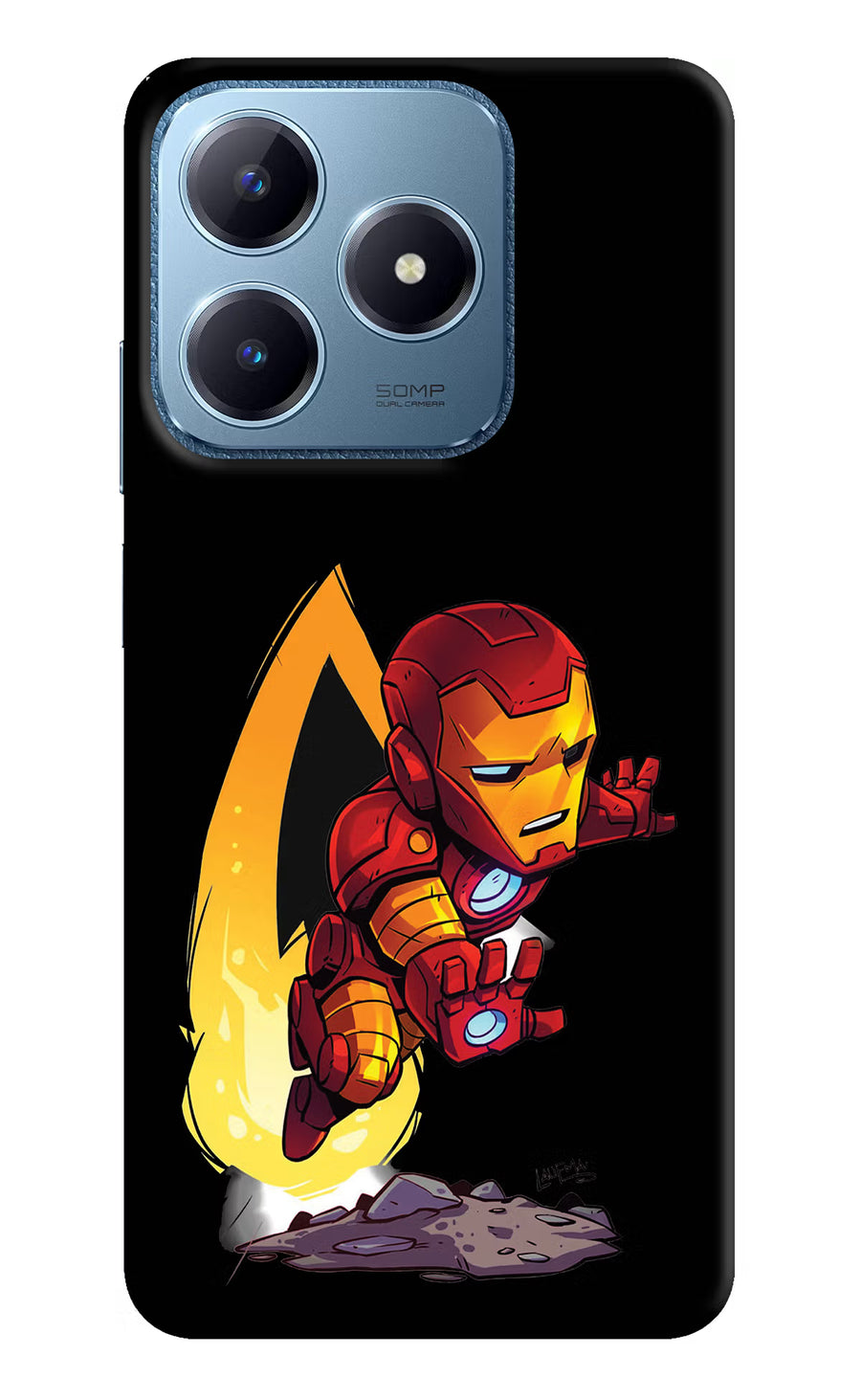 IronMan Realme C63 Back Cover, Hard case