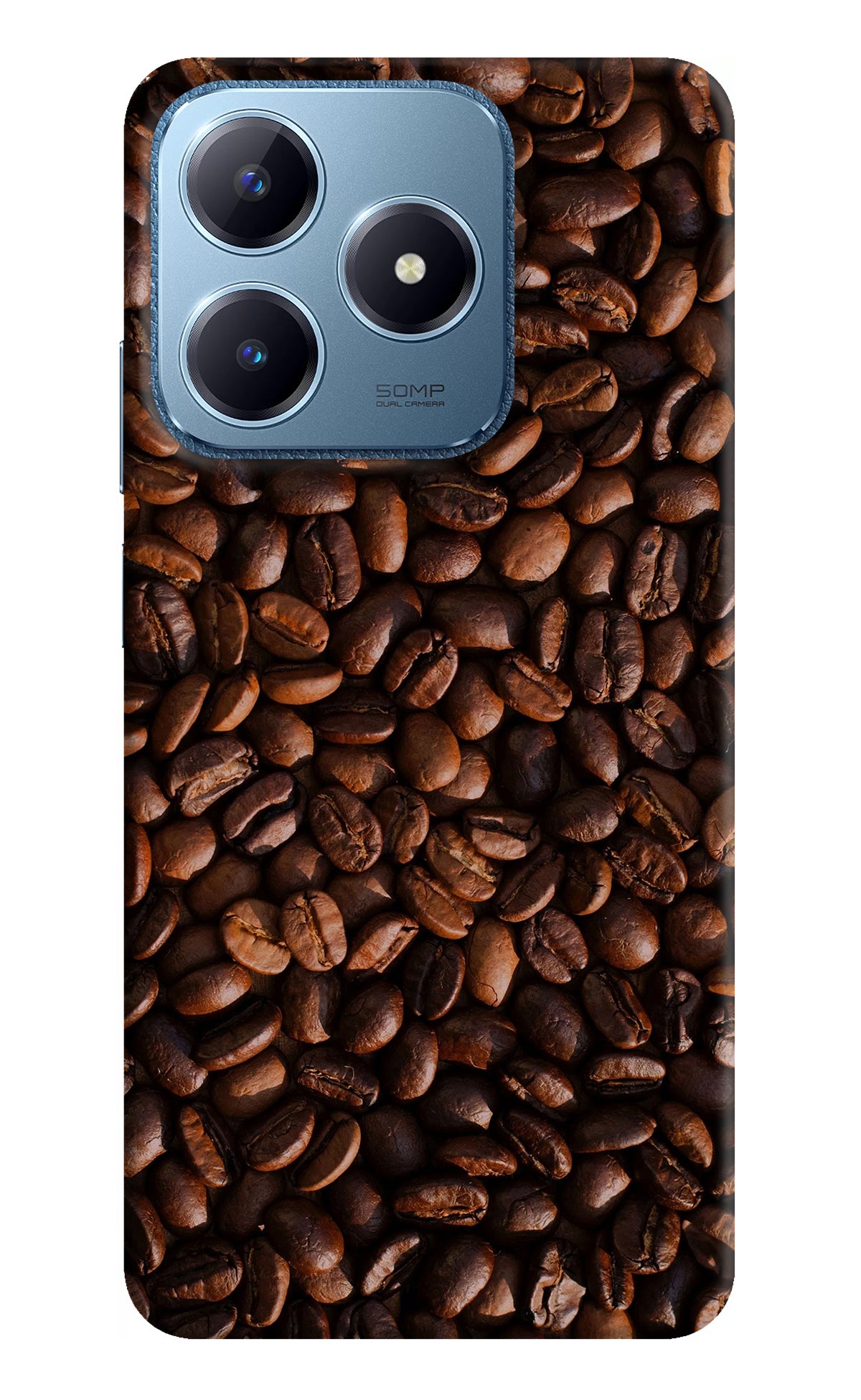 Coffee Beans Realme C63 Back Cover