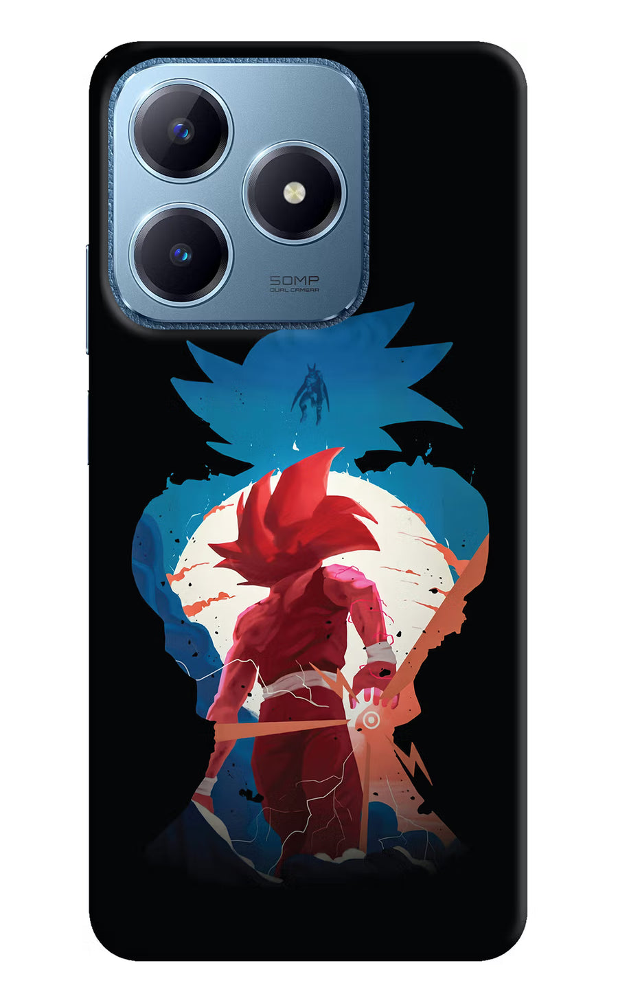 Goku Realme C63 Back Cover, Hard case