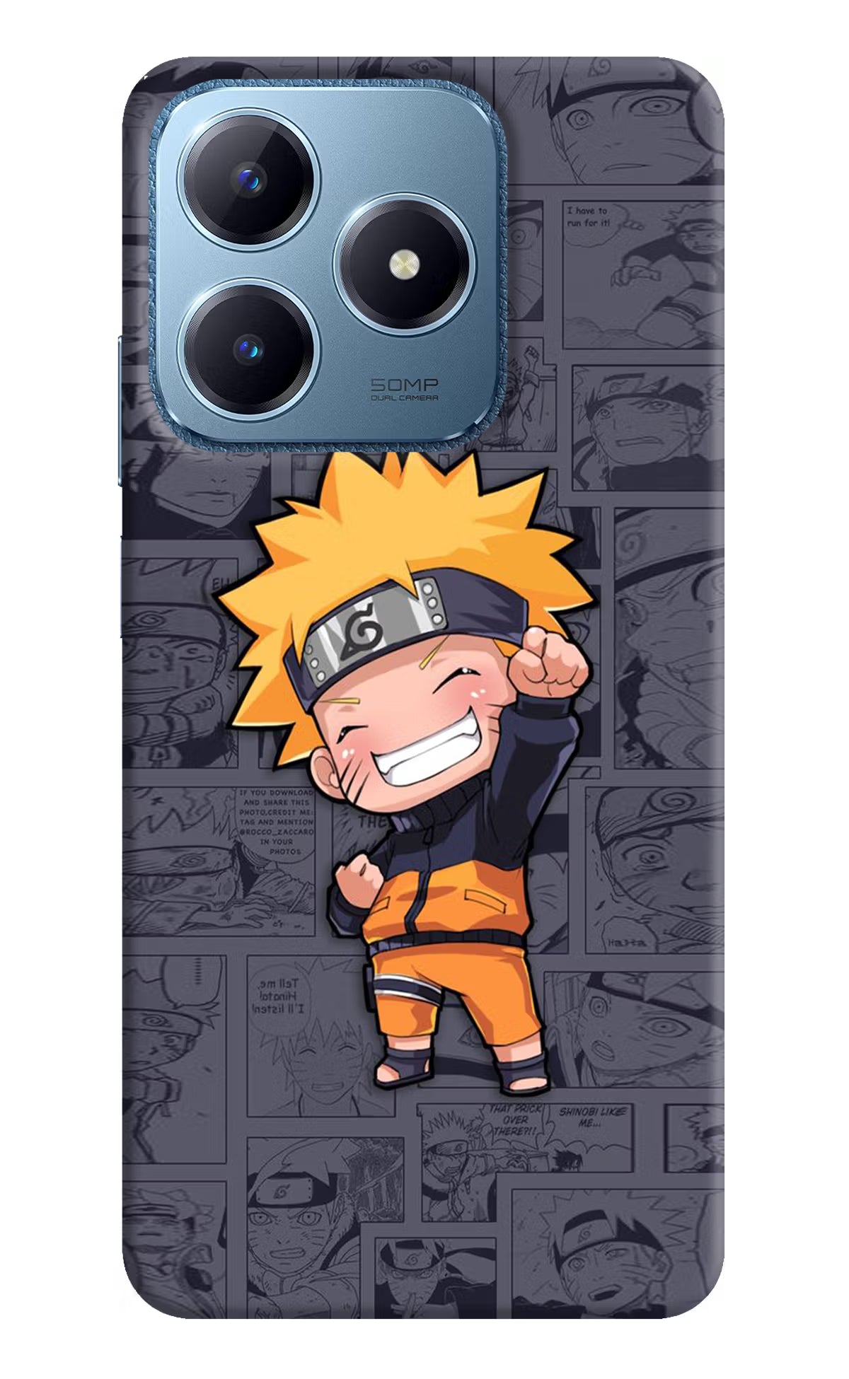 Chota Naruto Realme C63 Hard Case Back Cover by Casekaro