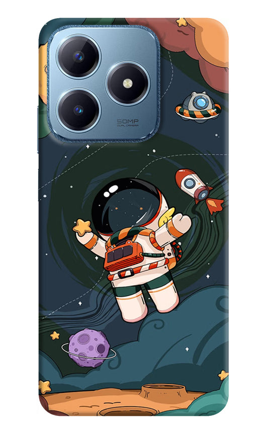 Cartoon Astronaut Realme C63 Hard Case Back Cover by Casekaro