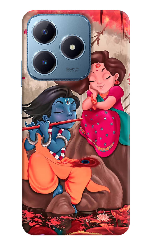 Radhe Krishna Realme C63 Hard Case Back Cover by Casekaro