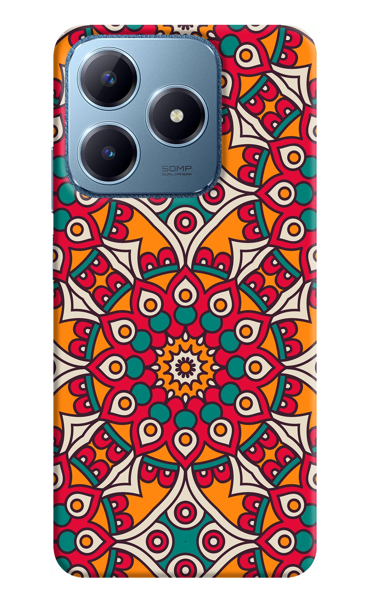 Mandala Art Realme C63 Back Cover