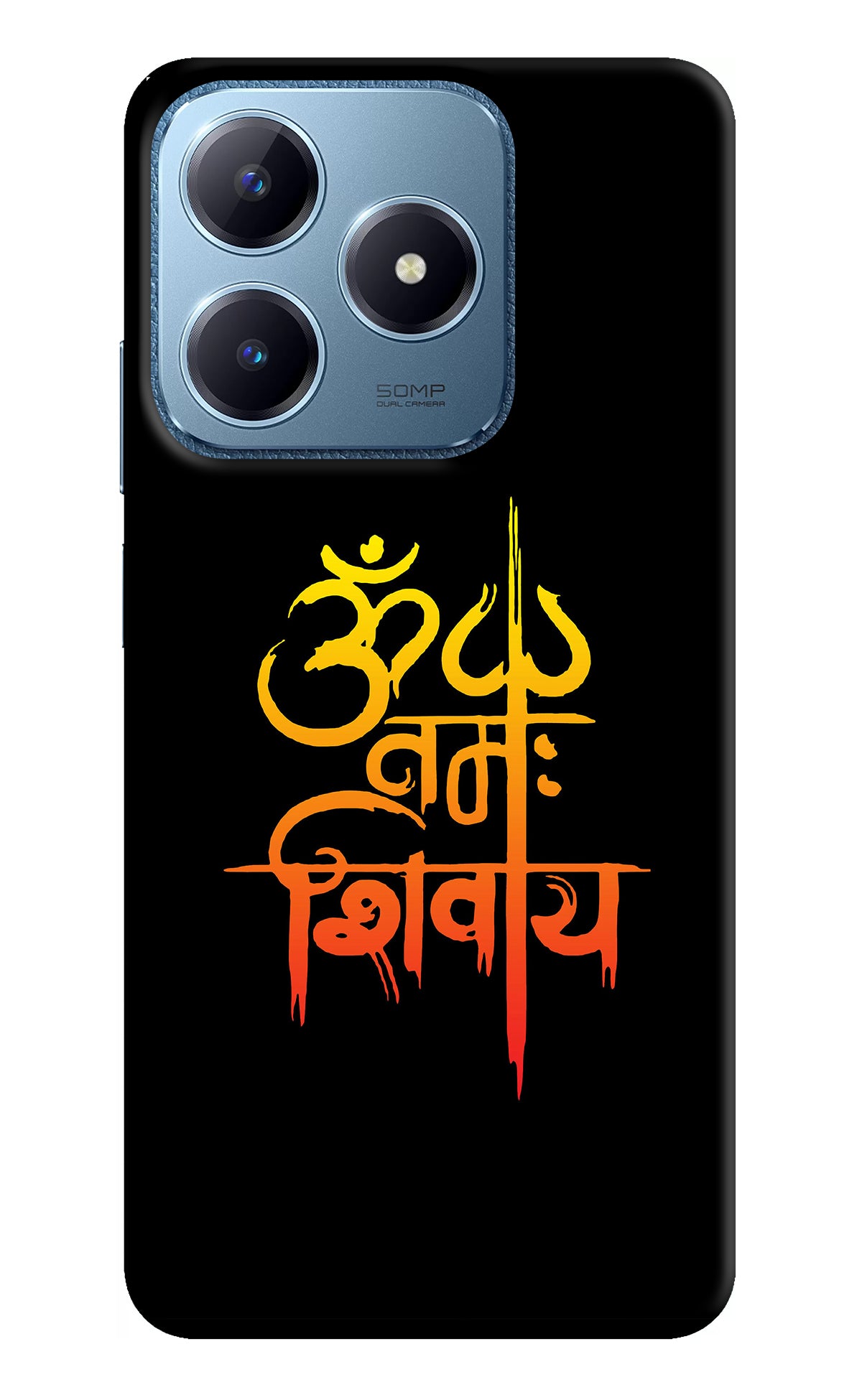 Om Namah Shivay Realme C63 Back Cover