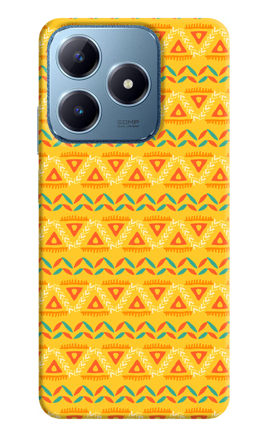 Tribal Pattern Realme C63 Back Cover, Hard case