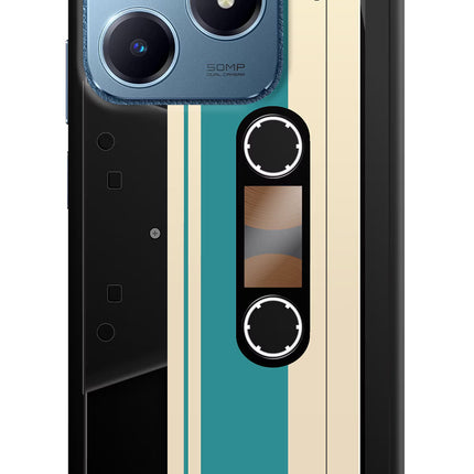 Cassette Realme C63 Hard Case Back Cover by Casekaro