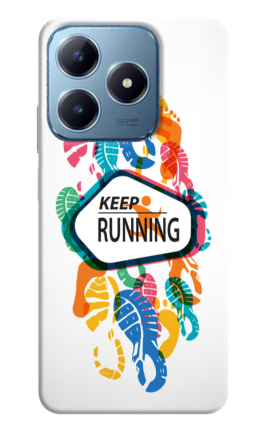 Keep Running Realme C63 Back Cover