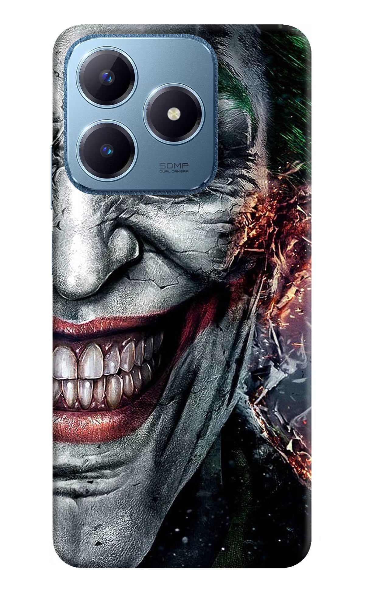 Joker Cam Realme C63 Hard Case Back Cover by Casekaro