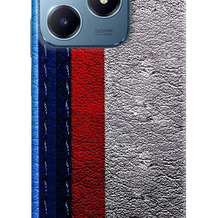 BMW Stripes Realme C63 Hard Case Back Cover by Casekaro