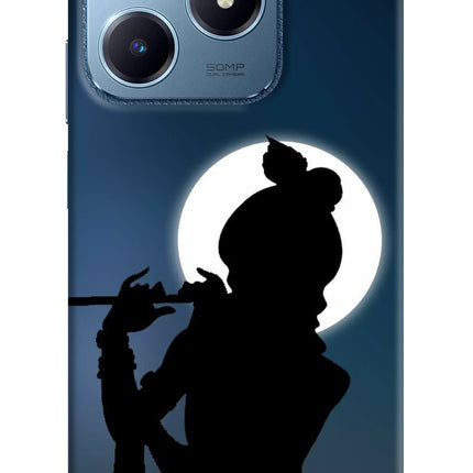 Shri Krishna Silhouette Realme C63 Hard Case Back Cover by Casekaro