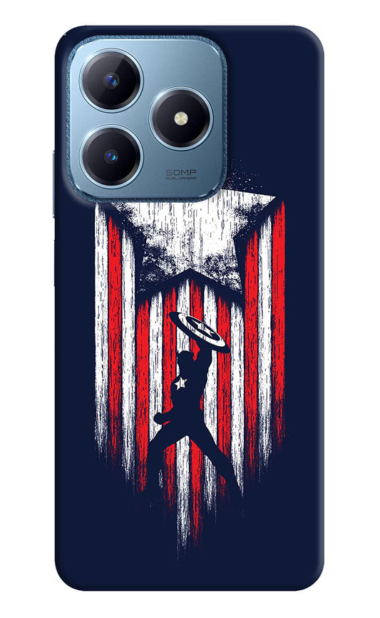 Captain America Marvel Art Realme C63 Hard Case Back Cover by Casekaro