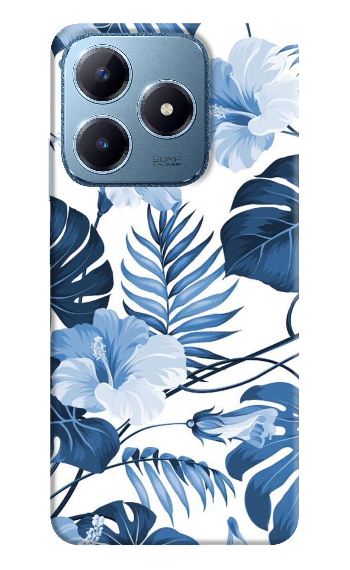 Fabric Art Realme C63 Hard Case Back Cover by Casekaro