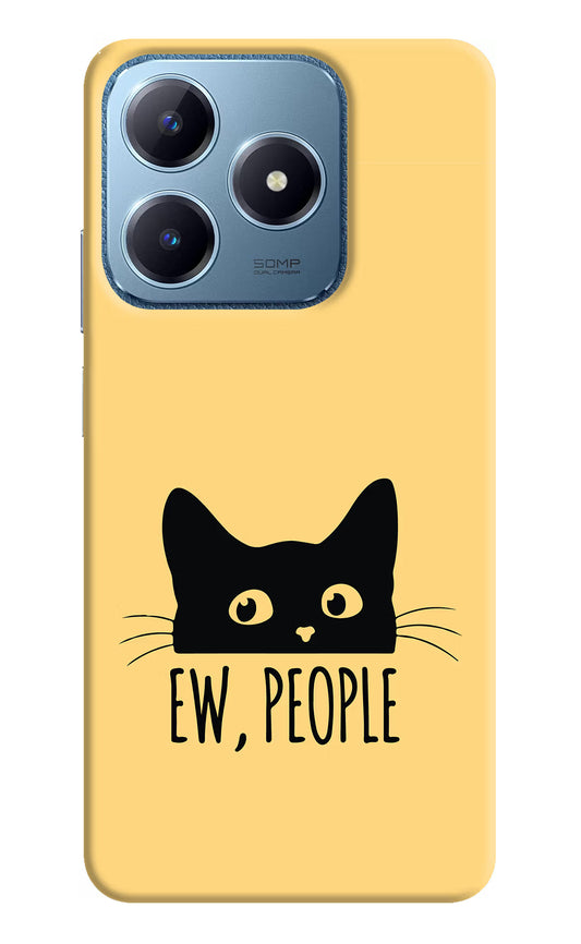 Ew People Catitude Realme C63 Hard Case Back Cover by Casekaro